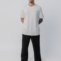 Overdrive Track Tee in White