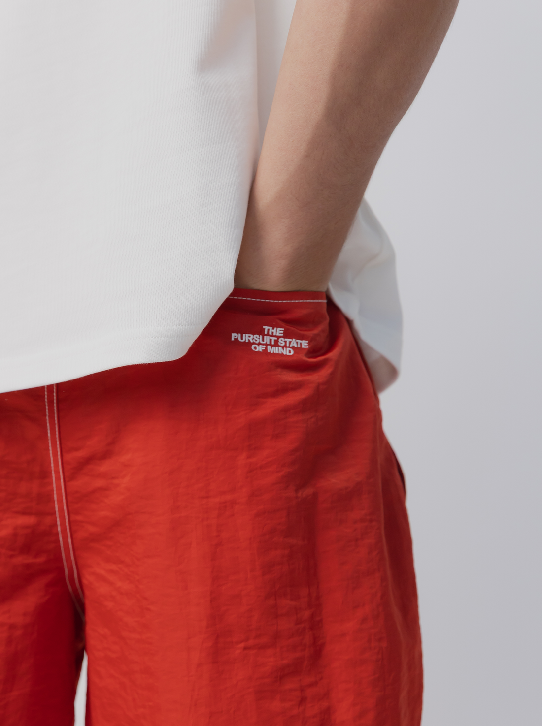 Balance Short in Crimson Red