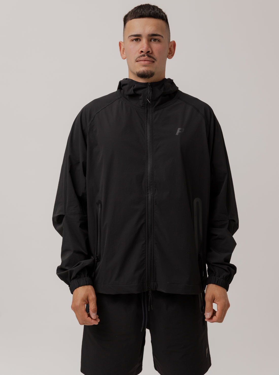 Techline Jacket in Court Black