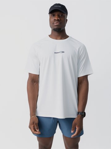 Move Logo Performance Tee - White