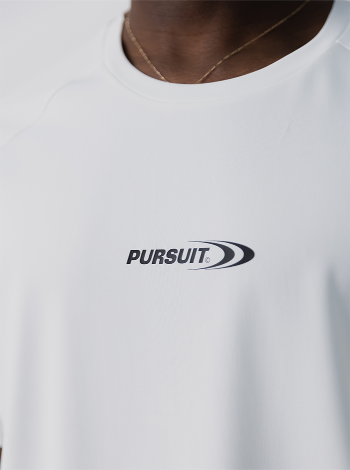 Move Logo Performance Tee - White